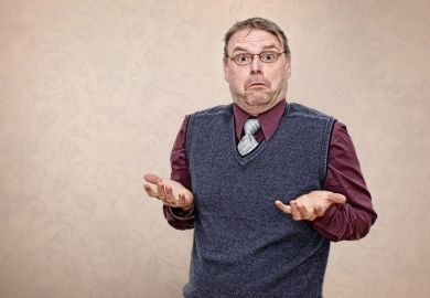  Man Shrugging his Shoulders