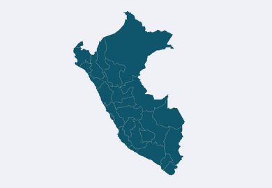 Map of Peru