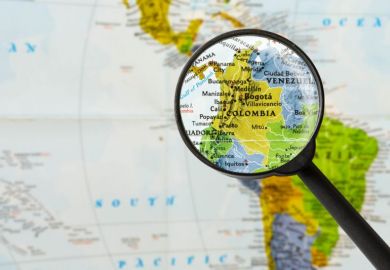 Map of Republic of Colombia Map of Republic of Colombia