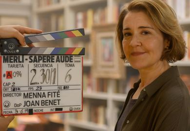 María Pujalte as María Bolaño in Merlí: Sapere Aude 