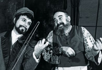 Mark Scott and Paul Lipson in Fiddler on the Roof Mark Scott and Paul Lipson in Fiddler on the Roof