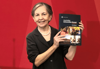 Universities Accord chair Mary O'Kane Universities Accord Mary O'Kane