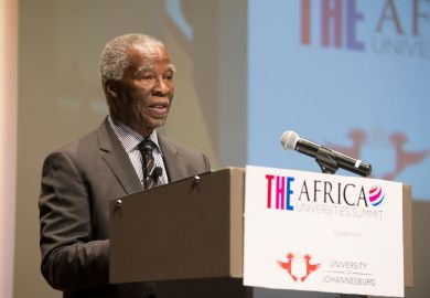 Thabo Mbeki at the THE Africa Universities Summit   Thabo, Mbeki, South Africa, Africa Universities Summit,
