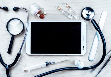 Medical instruments and touchscreen tablet PC