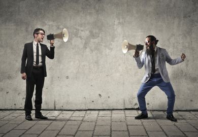 Megaphone debate