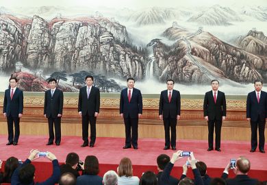 The seven most important people in the Chinese Politburo