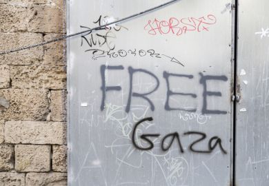 Modern street art painted on the walls in the old city of Yafo, Israel.