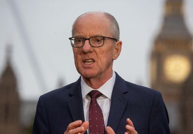 Nick Gibb in Westminster, London, UK.