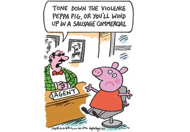 Cartoon of pig Cartoon of pig