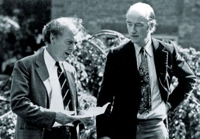 Nobel Prize winners James Watson and Francis Crick