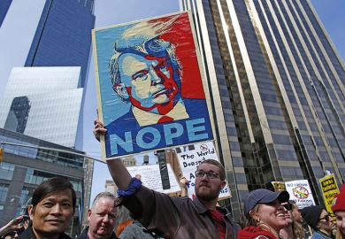 Anti-Trump protest Anti-Trump protest