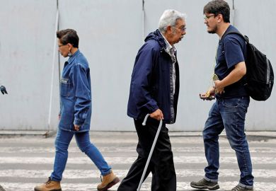 Old and young people