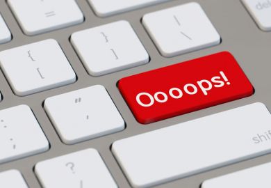 'Oooops!' button on Apple keyboard