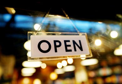 Open sign