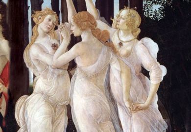 Three Graces from Primavera by Sandro Botticelli