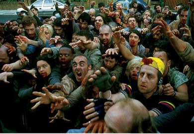 Film still from Shaun of the Dead