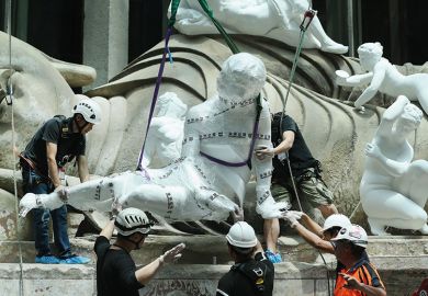 Sculptures installed at NGV International in Melbourne, Australia Sculptures installed at NGV International in Melbourne, Australia