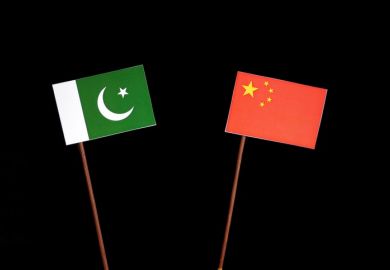 Flags of Pakistan and China