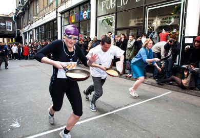 pancake race Pancake race