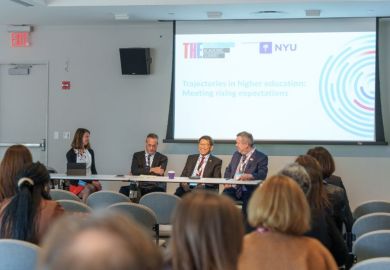 Panel at the World Academic Summit