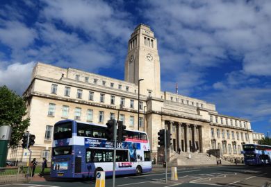 Parkinson Building of the University of Leeds, UK