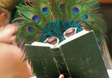 peacock mask