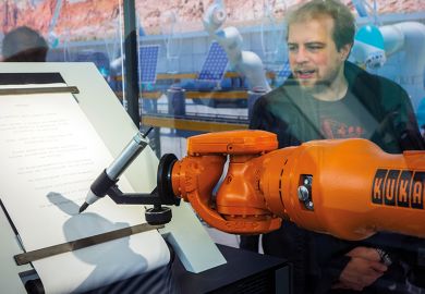 Machine pen