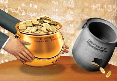 Defined contributions versus defined benefits