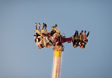 people face upside down ride