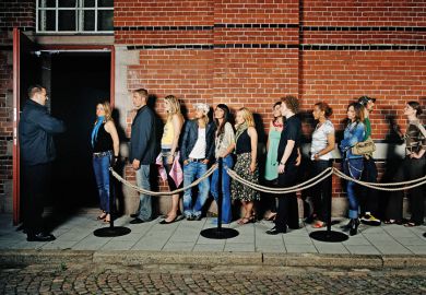 People queuing outside nightclub People queuing outside nightclub