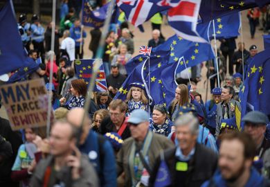 Brexit protest