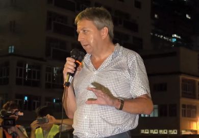 Peter Mathieson vice-chancellor of the University of Hong Kong