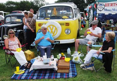 People at a picnic