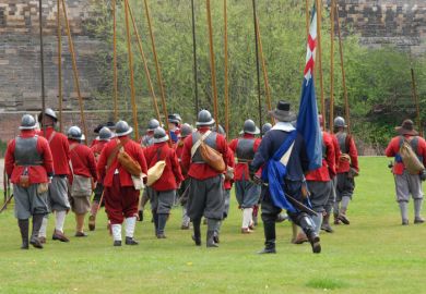 Pikemen drill