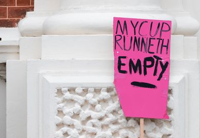 Strike placard Strike placard