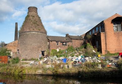 A derelict pottery in Stoke-on-Trent A derelict pottery in Stoke-on-Trent, symbolising the need for regional regeneration