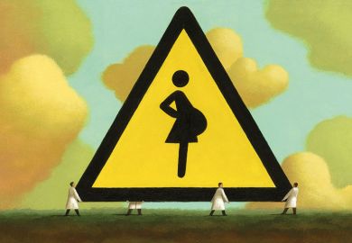 pregnant woman warning pregnant woman warning
