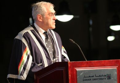 Professor Barry Winn, Sohar University