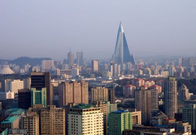 Pyongyang Skyline