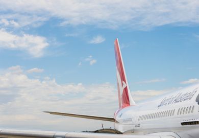 Qantas plane