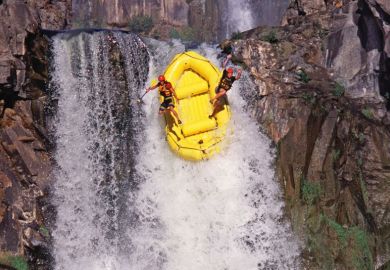raft waterfall jump raft waterfall jump
