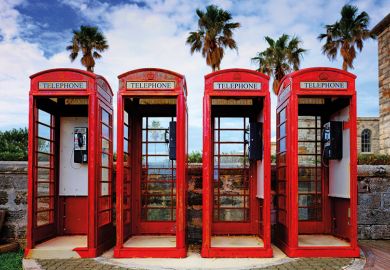 Red phoneboxes