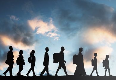 refugees refugees walking