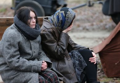 Refugees in the cold Refugees in the cold