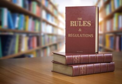 A rules and regulations book