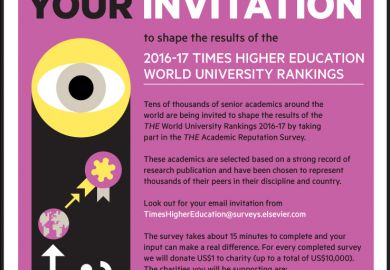 World reputation rankings invitation World reputation rankings invitation