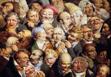Reunion of 35 Facial Expressions, by Louis Leopold Boilly