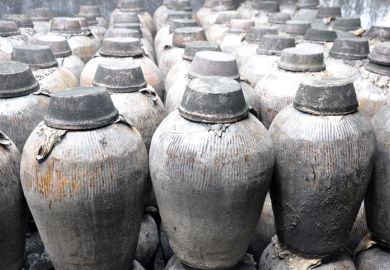 Rice wine containers