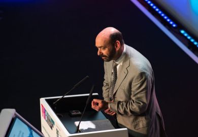 Richard Arum speaks at the Teaching Excellence Summit