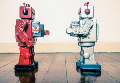 Robot face-off